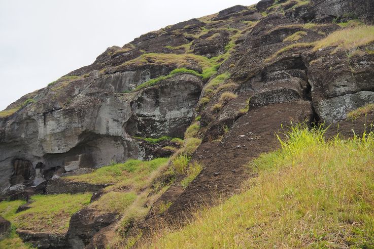 Rano Raraku - l'île de Pâques