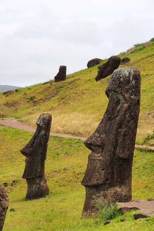 Rano Raraku - l'île de Pâques