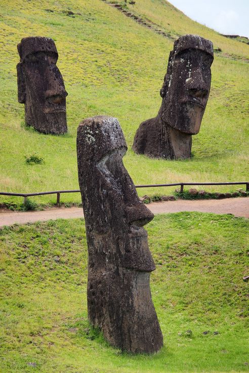 Rano Raraku - l'île de Pâques