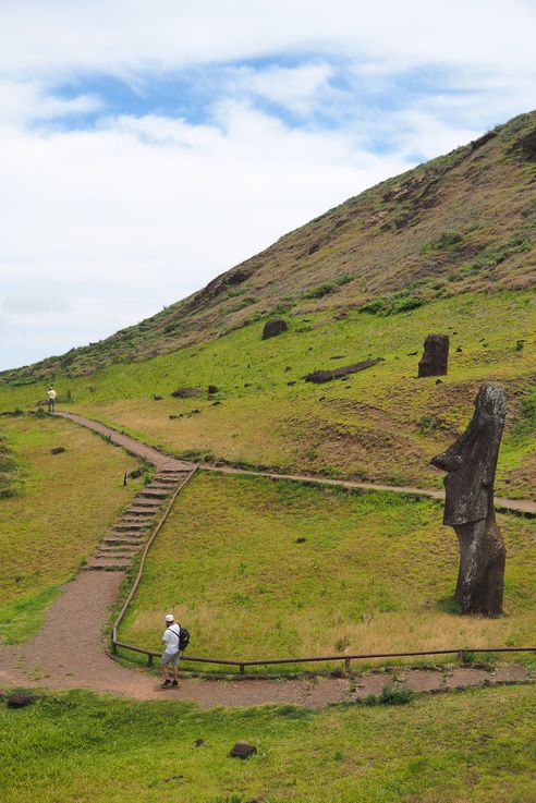 Rano Raraku - l'île de Pâques