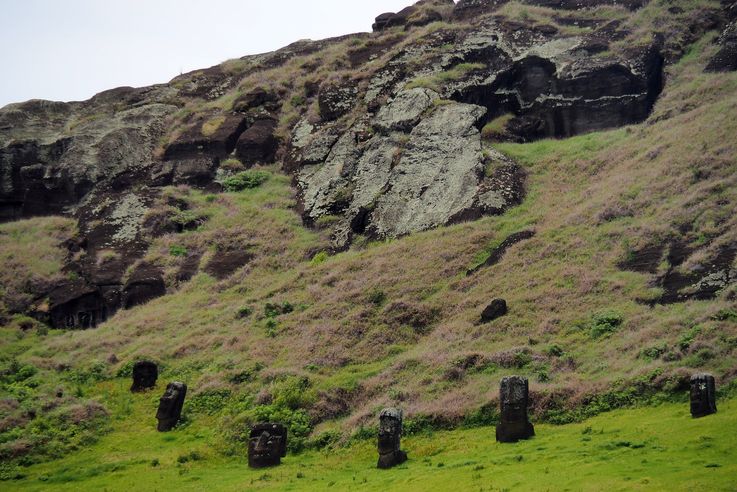 Rano Raraku - l'île de Pâques