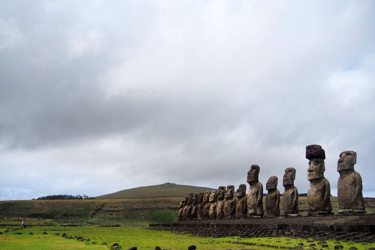 Ahu Tongariki - l'île de Pâques