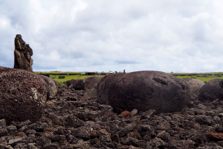 Ahu Tongariki - l'île de Pâques