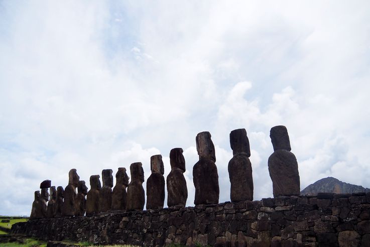 Ahu Tongariki - l'île de Pâques