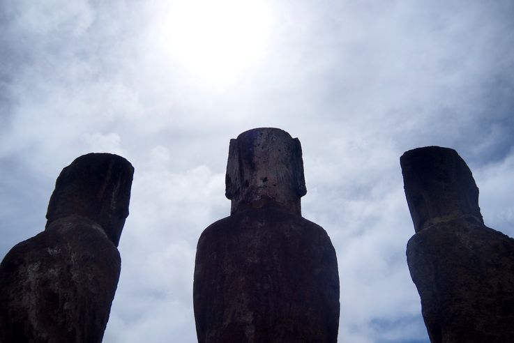 Ahu Tongariki - l'île de Pâques