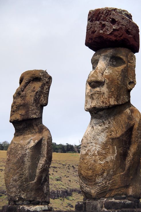 Ahu Tongariki - l'île de Pâques