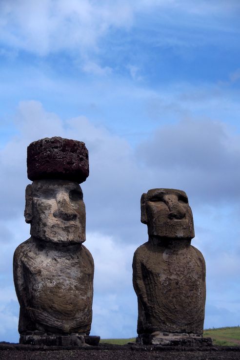 Ahu Tongariki - l'île de Pâques