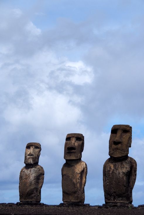 Ahu Tongariki - l'île de Pâques