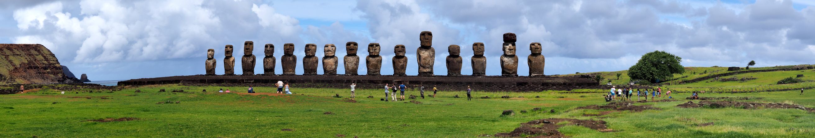 Ahu Tongariki - l'île de Pâques