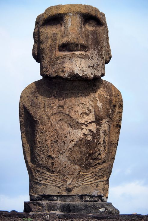 Ahu Tongariki - l'île de Pâques