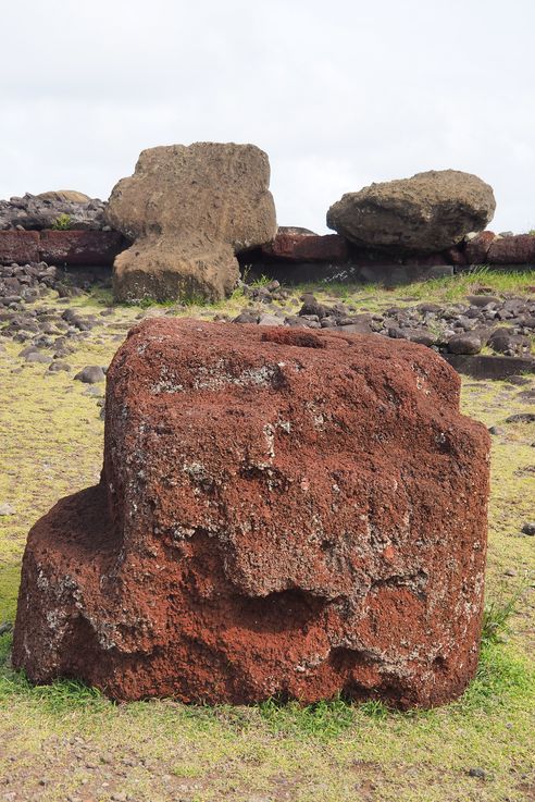 Ahu Akahanga - l'île de Pâques