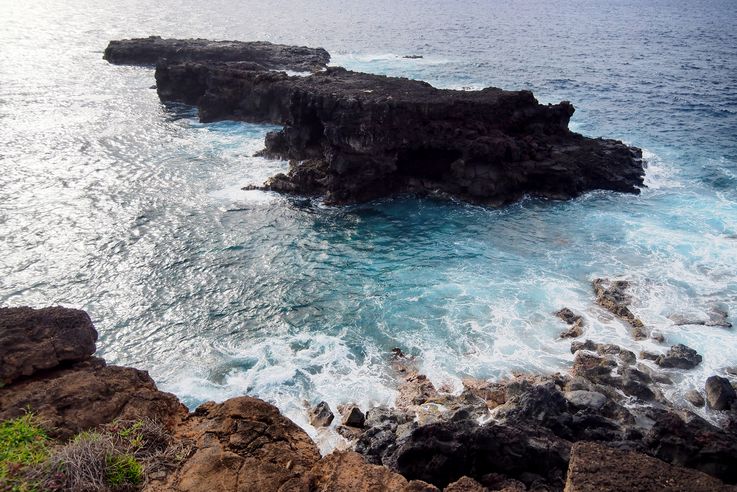 Caverna de las dos ventanas - l'île de Pâques