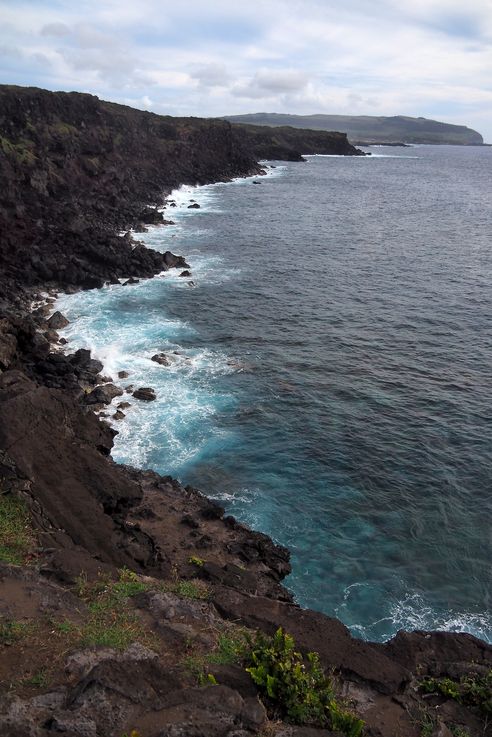 Caverna de las dos ventanas - l'île de Pâques