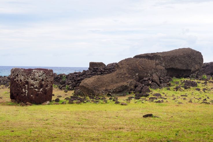 Ahu Te Pito Kura - L'île de Pâques