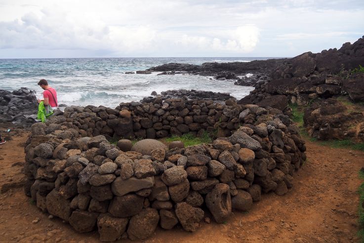 Ahu Te Pito Kura - L'île de Pâques