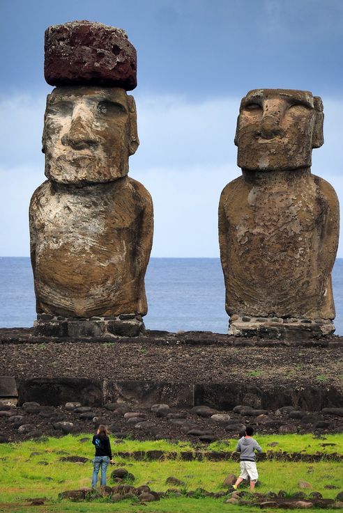 Ahu Tongariki - l'île de Pâques