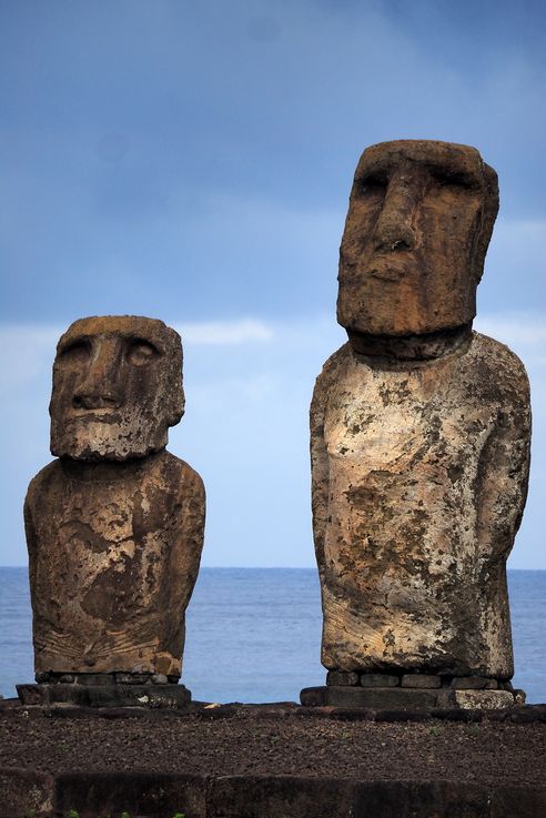 Ahu Tongariki - l'île de Pâques