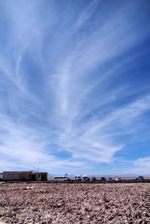 Salar de Chaxa - désert d'Atacama