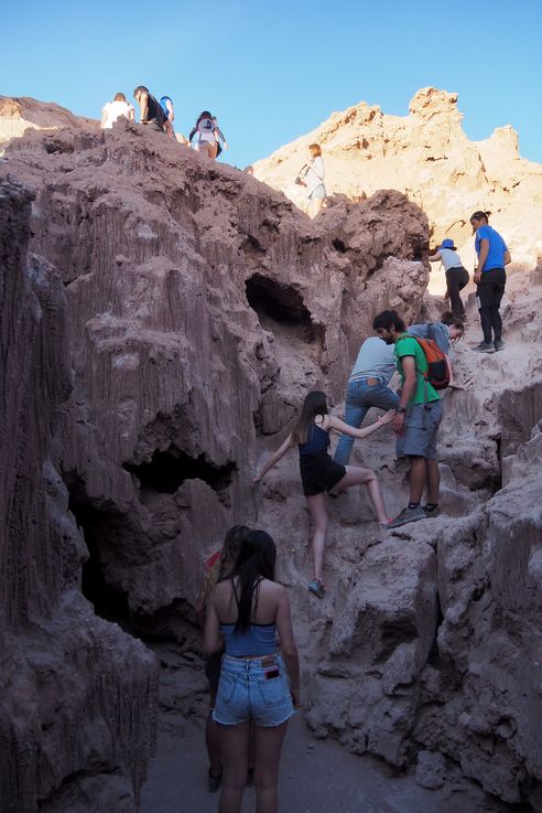 La vallée de la Lune - désert d'Atacama