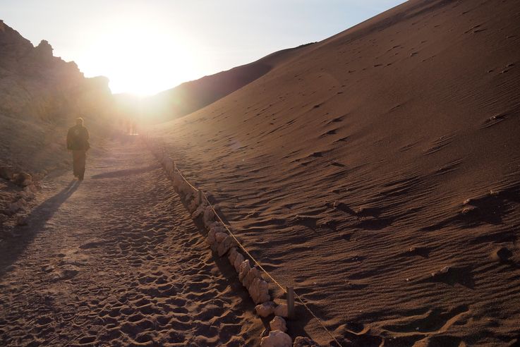 La vallée de la Lune - désert d'Atacama