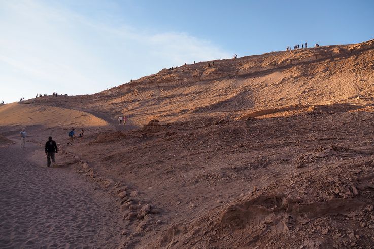 La vallée de la Lune - désert d'Atacama