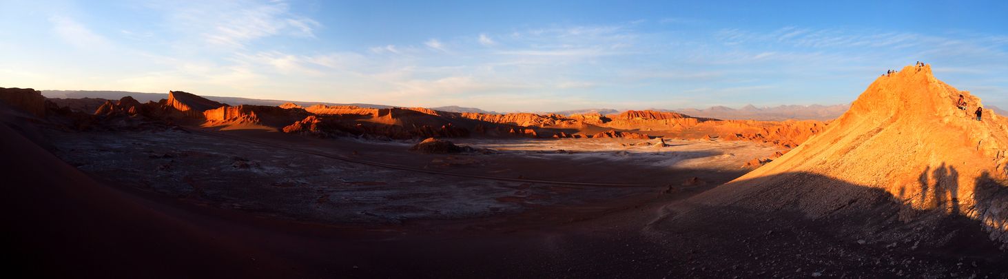 La vallée de la Lune - désert d'Atacama