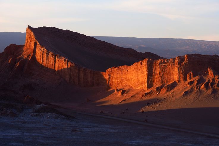 La vallée de la Lune - désert d'Atacama