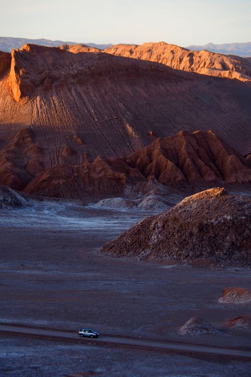 La vallée de la Lune - désert d'Atacama