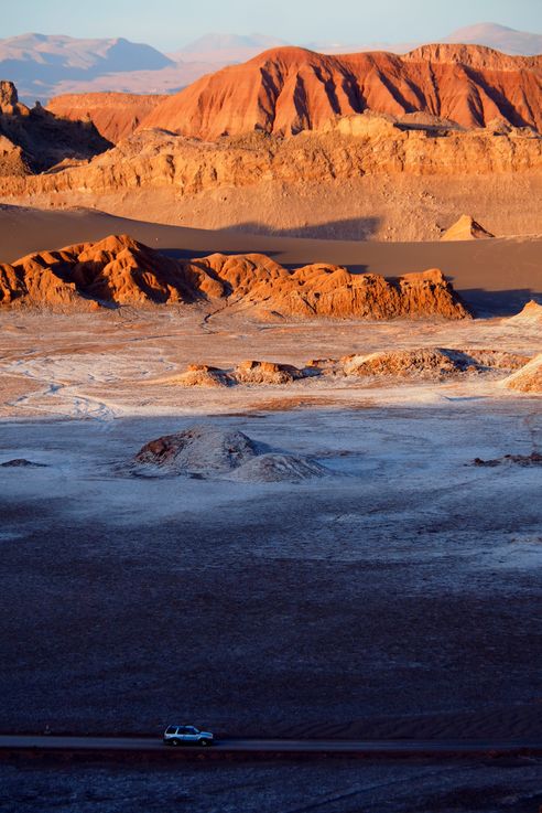 La vallée de la Lune - désert d'Atacama