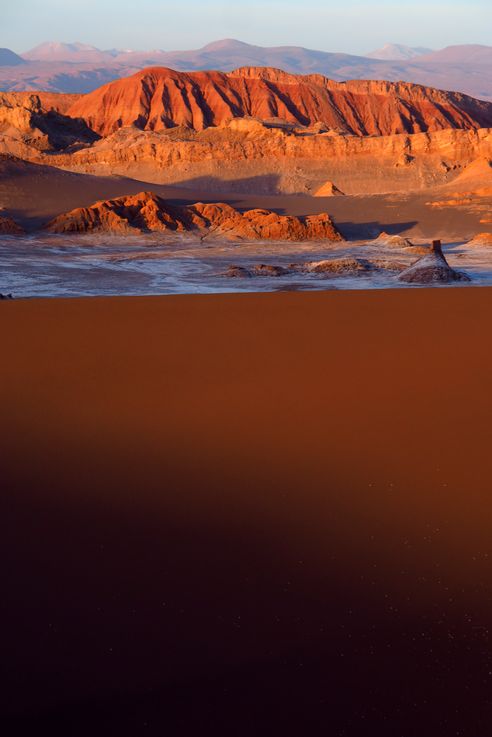 La vallée de la Lune - désert d'Atacama