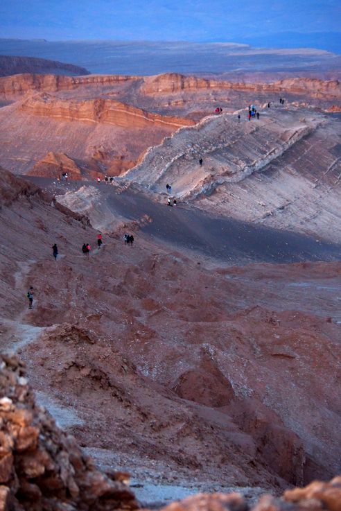 La vallée de la Lune - désert d'Atacama