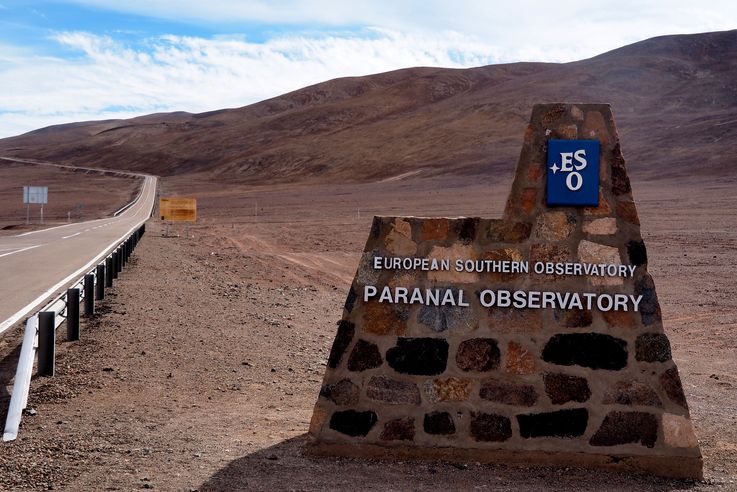 Le VLT Paranal Observatory - désert d'Atacama