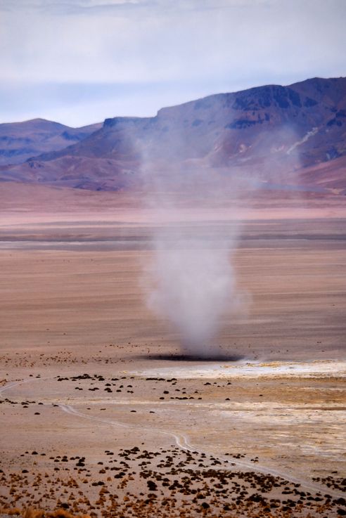 Le salar de Tara - désert d'Atacama