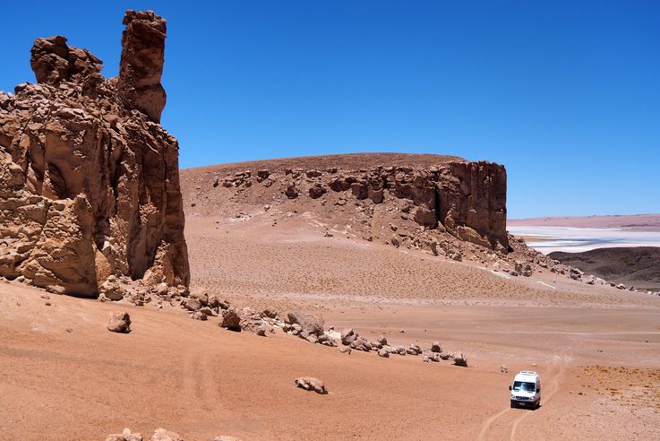 Le salar de Tara - désert d'Atacama