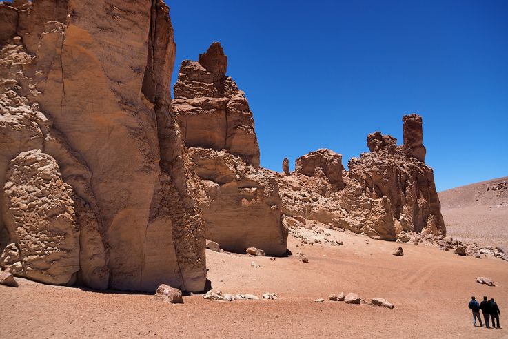 Le salar de Tara - désert d'Atacama