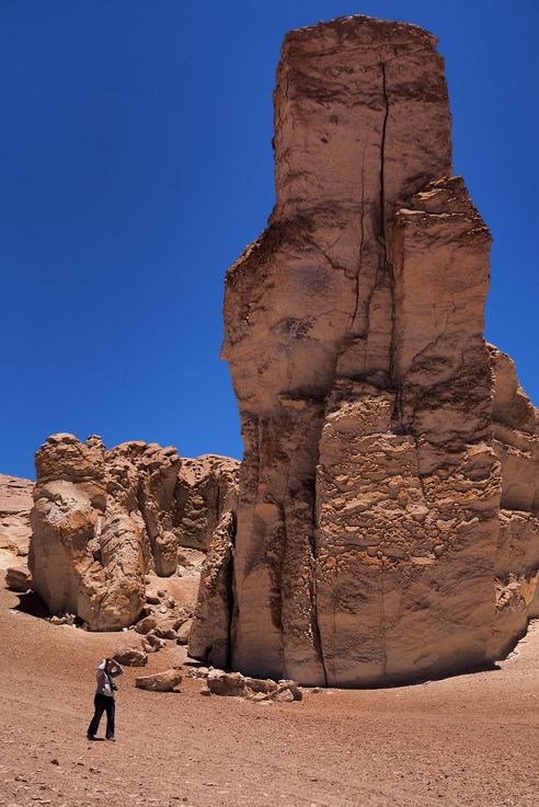 Le salar de Tara - désert d'Atacama