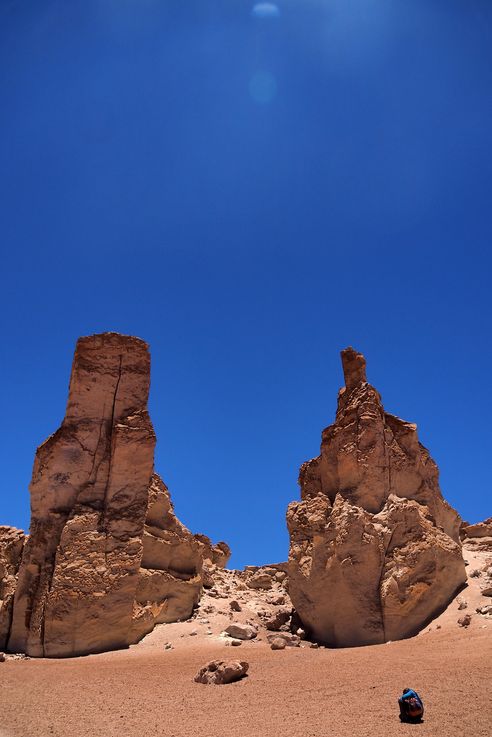 Le salar de Tara - désert d'Atacama