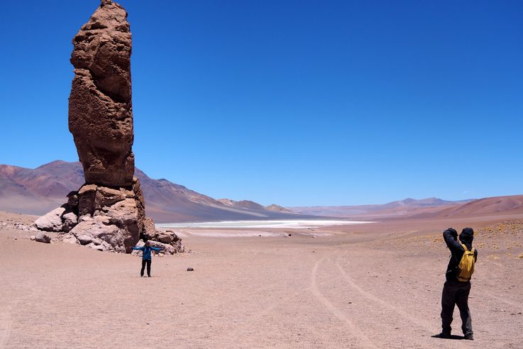 Le salar de Tara - désert d'Atacama