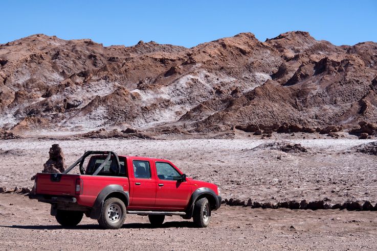 La vallée de la Lune - désert d'Atacama