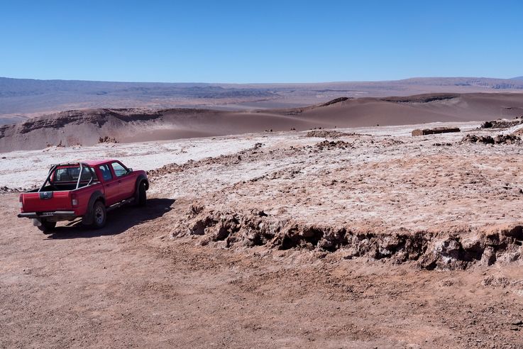 La vallée de la Lune - désert d'Atacama