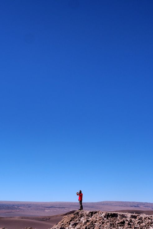 La vallée de la Lune - désert d'Atacama