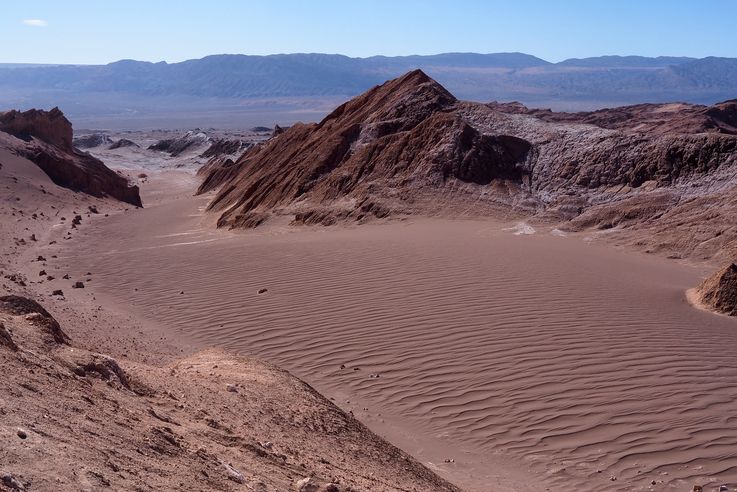 La vallée de la Lune - désert d'Atacama