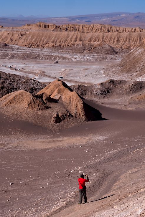 La vallée de la Lune - désert d'Atacama