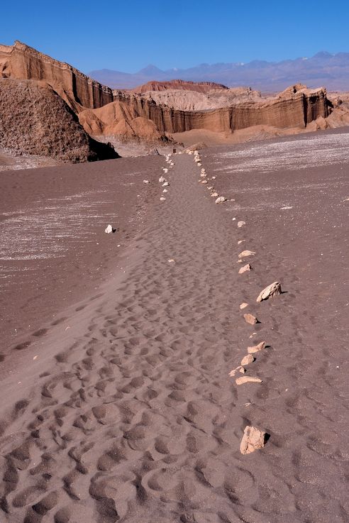 La vallée de la Lune - désert d'Atacama