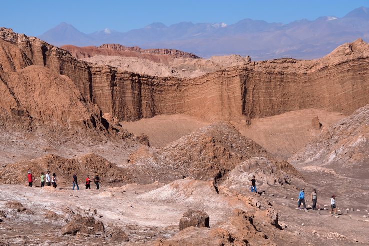 La vallée de la Lune - désert d'Atacama