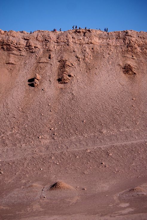 La vallée de la Lune - désert d'Atacama