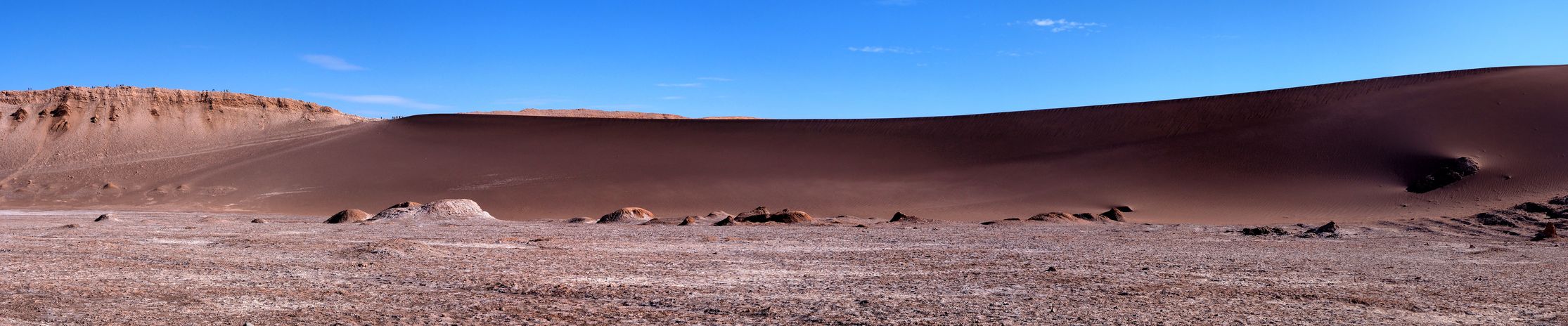 La vallée de la Lune - désert d'Atacama