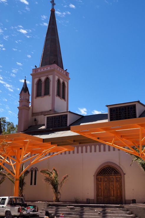 Cathédrale Saint Jean-Baptiste de Calama - désert d'Atacama