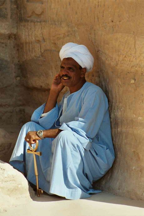 Gardien du temple d'Abou Simbel