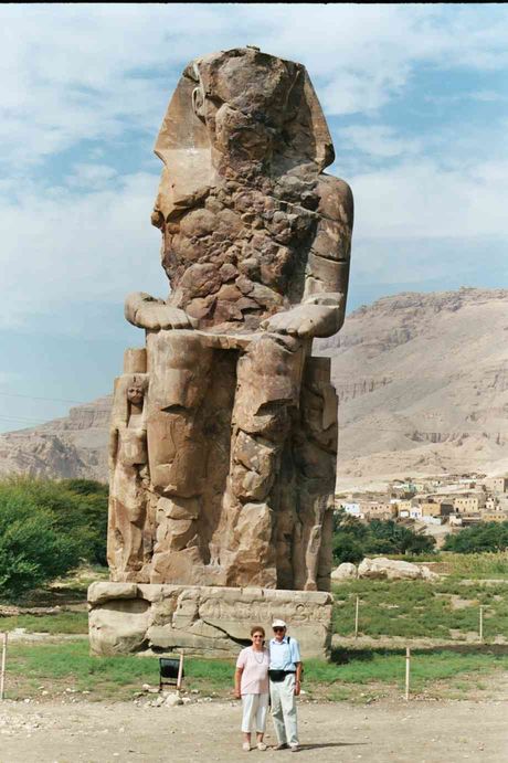 Un des colosses de Memnon